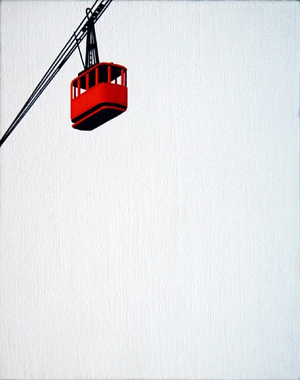 William Steiger, Cable Car 2, 2004
Oil on linen, 10 x 8 inches (25 x 20 cm)