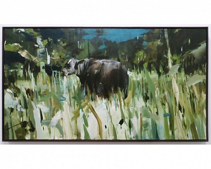 Alex Kanevsky, Irish Cow, 2010-2015
Oil on linen, 36 x 66 inches (91 x 166 cm)