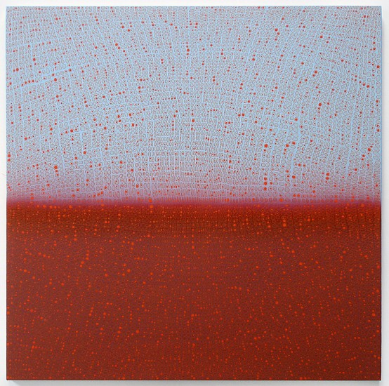 Teo González, Arch/Horizon Painting 6, 2016
Acrylic on canvas over panel, 48 x 48 inches (122 x 122 cm)