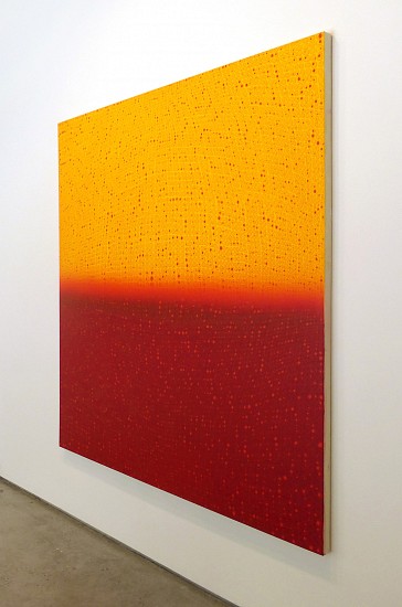 Teo González, Large Arch/Horizon Painting 1, 2016
Acrylic on canvas over panel, 78 x 78 inches (198 x 198 cm)