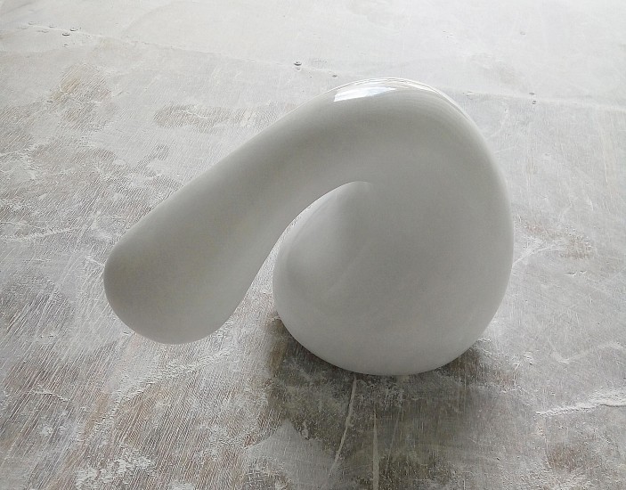 Venske &amp; Spänle, Ploidy 9000, 2017
Polished Lasa marble, 11 x 15 x 7.5 inches (27 x 38 x 19 cm)