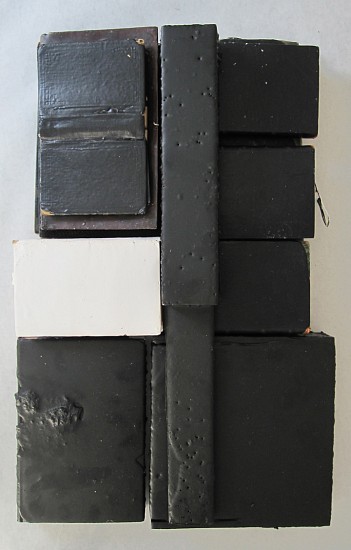 Nan Swid, Black Bar, 2013
Encaustic on mixed media, 26 x 17 x 4 inches (66 x 43 x 10 cm)