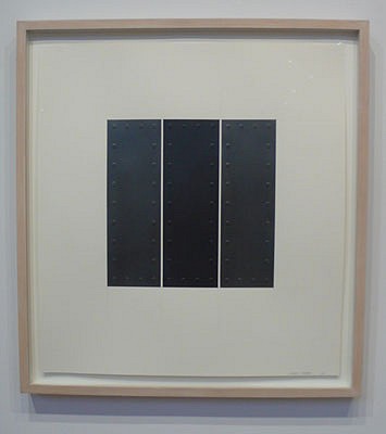 Richard Thatcher, Barrier series, 1990
Graphite on bristol board, 24 x 22 inches (61 x 56 cm)