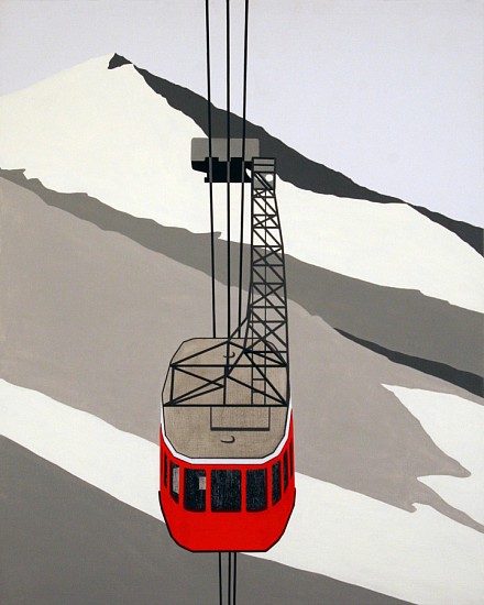 William Steiger, Luftseilbahn #2, 2011
Oil on linen, 30 x 24 inches (76 x 61 cm)
Sold