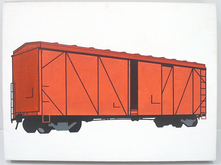 William Steiger, Boxcar, 2011
Oil on linen, 12 x 16 inches (30.5 x 41 cm)