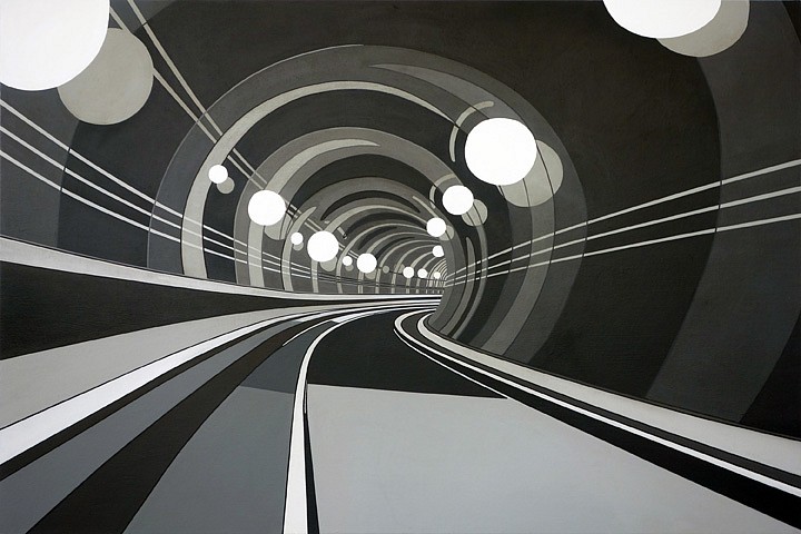 William Steiger, Tunnel, 2013
40 x 60 inches (102 x 152 cm)