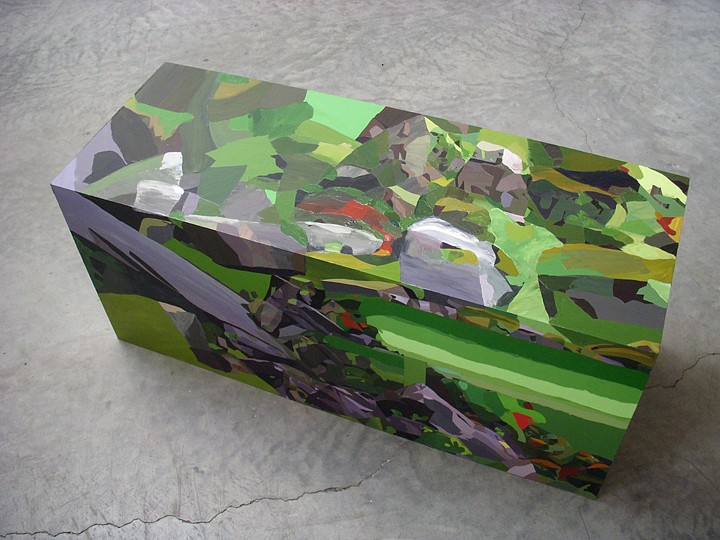Maria Park, CN Object 1, 2010
Acrylic on polycarbonate, 17.75 x 40 x 15 inches (45 x 102 x 38 cm)