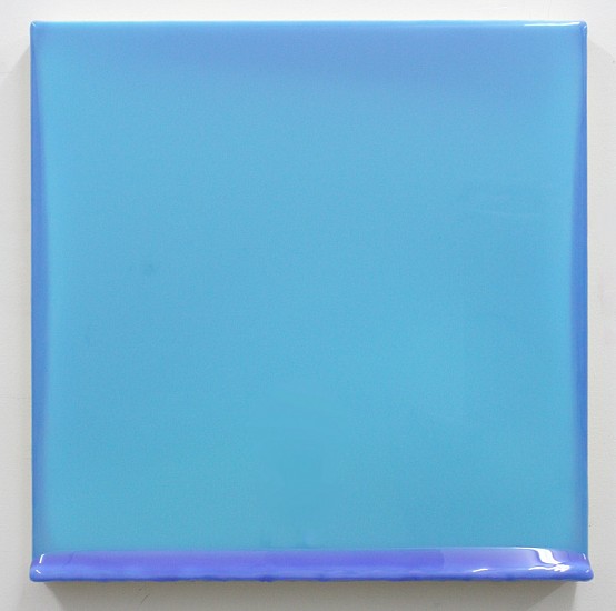 Cathy Choi, B1309, 2013
Acrylic, oil, glue, and resin on canvas, 24 x 24 inches (61 x 61 cm)