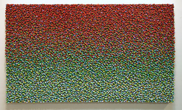 Robert Sagerman, 17,078, 2011
Oil on canvas, 41 x 71 inches (105 x 181 cm)