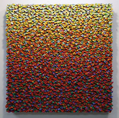 Robert Sagerman, 5,105, 2011
Oil on canvas, 26 X 25 inches (67 x 64 cm)