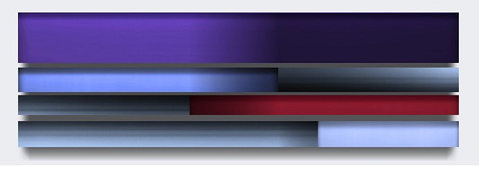 Freddy Chandra, Guise, 2011
Acrylic and resin on cast acrylic, 11 x 36 inches (28 x 91cm)
Sold