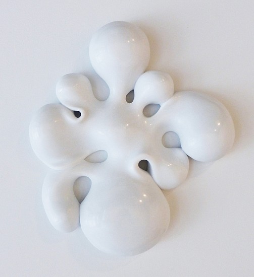 Venske &amp; Spänle, Flütsch, 2014
Lasa marble, polished, 18 x 16 x 2.5 inches (46 x 41 x 6 cm)