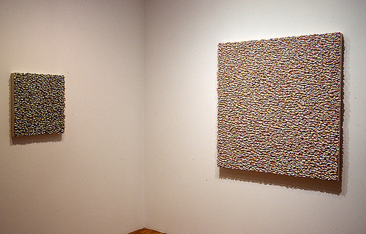 Robert Sagerman - Amassing Color - Installation View