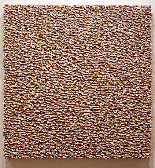 Robert Sagerman, Emptiful (dus't; his tre'e-counte'd 16,474), 2005
Oil on canvas, 48 x 46 inches (122 x 117 cm)