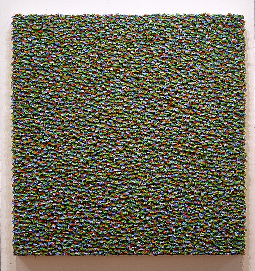 Robert Sagerman, Mids't; appearenc'e of a ledge'r (20,738), 2005
Oil on canvas, 48 x 46 inches (122 x 117 cm)
