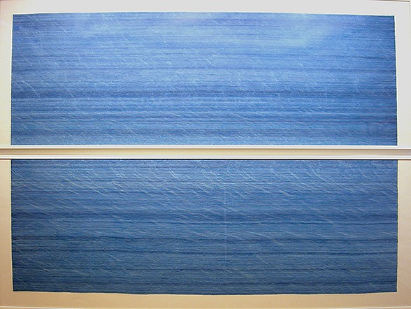 Linn Meyers, Untitled (200462), 2004
Ink on Mylar, 31.5 x 92 inches (80 x 234 cm)