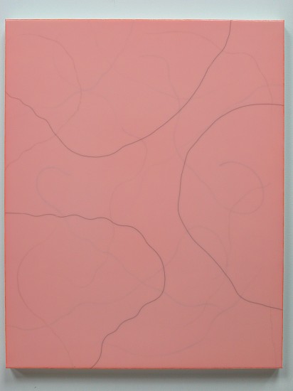 Jerome Powers, Untitled (X-03241), 2003
Elmer's glue, horse hair and acrylic on canvas, 30 x 24 inches (76 x 61 cm)