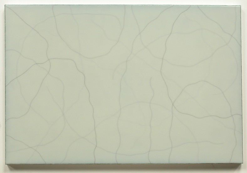 Jerome Powers, Untitled (X-03244), 2003
Elmer's glue, horse hair and acrylic on canvas, 24 x 36 inches (61 x 91.5 cm)
