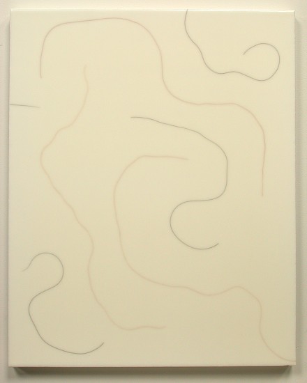 Jerome Powers, Untitled (X-03359), 2003
Elmer's glue, horse hair and acrylic on canvas, 24 x 30 inches (61 x 76 cm)