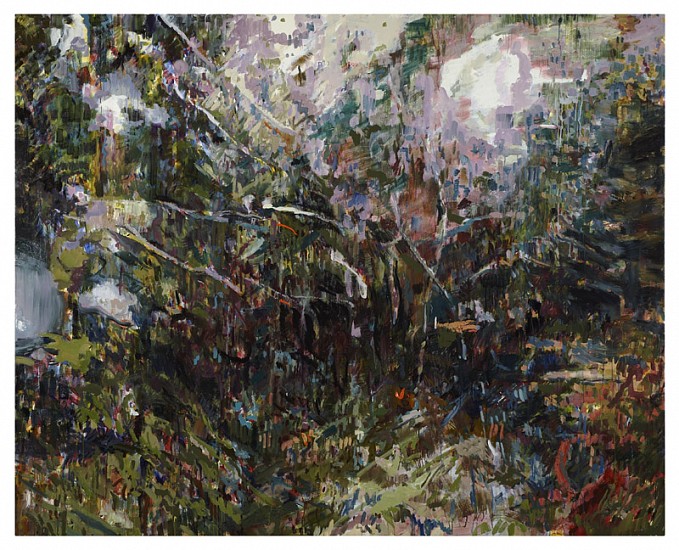 Monica Tap, Road to Lily Dale I, 2007
Oil on canvas, 80 x 99 inches (203 x 251.5 cm)