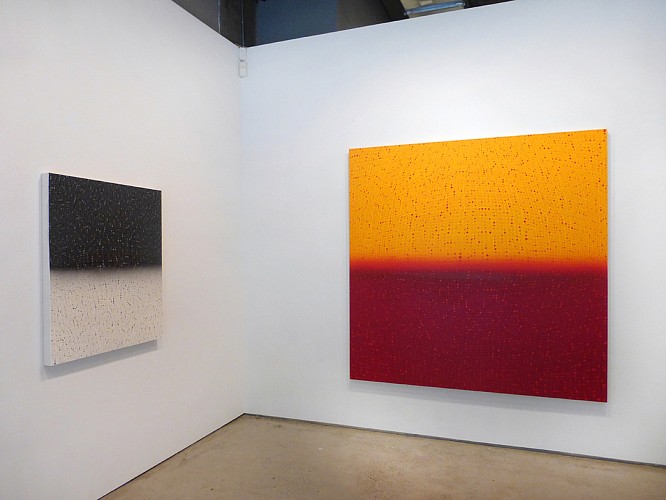 Teo González - Arch/Horizon Paintings - Installation View