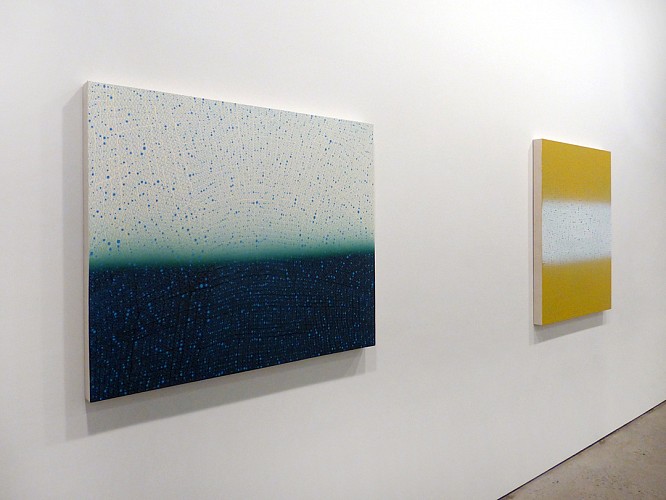 Teo González - Arch/Horizon Paintings - Installation View