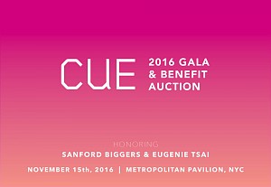 Maria Park News: Maria Park donates painting for CUE Foundation 2016 Gala & Benefit Auction, November 15, 2016