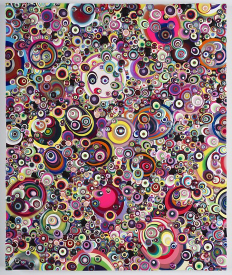 Omar Chacon, Bacanal Eusagasuga, 2012
Acrylic on canvas, 24 x 20 inches (61 x 51 cm)
Sold