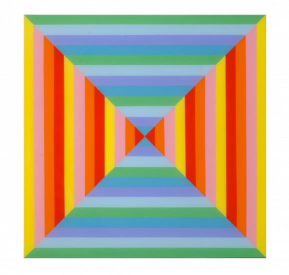 Heidi Spector, A Point In Time, 2017
Acrylic with resin on birch panel, 24 x 24 x 2 inches (61 x 61 x 5 cm)