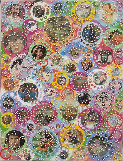 Nobu Fukui, Kids, 2018
Beads and mixed media on canvas over panel
24 x 18 x 2 inches (61 x 46 x 5 cm)