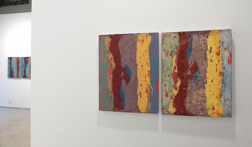 Rainer Gross - TWINS Paintings - Installation View