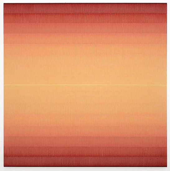 Anna Bogatin Ott, OS04 Red Edge, 2019
Acrylic on canvas, 48 x 48 inches (122 x 122 cm)