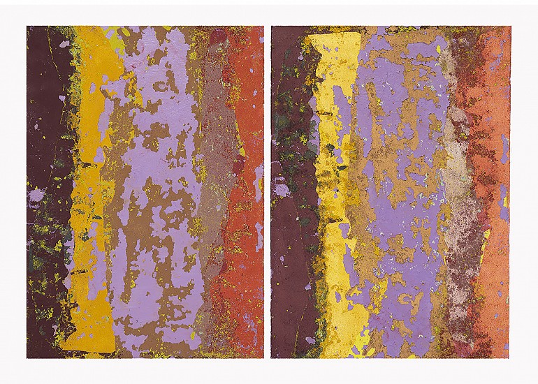 Rainer Gross, Jamu Twins, 2022
Oil and pigments on canvas, 54 x 34 in. each