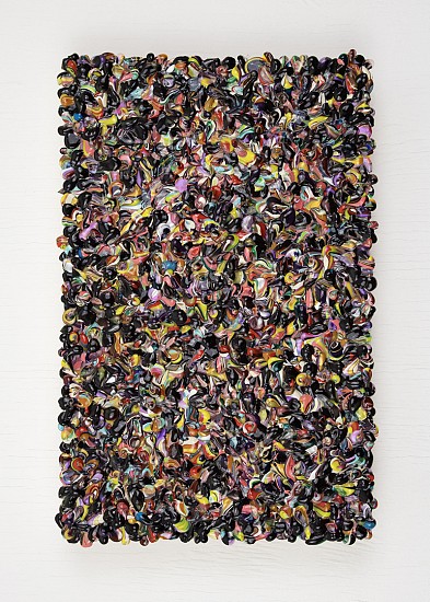 Omar Chacon, Cirio VI, 2022
Acrylic on canvas, 11.25 x 7.25 in